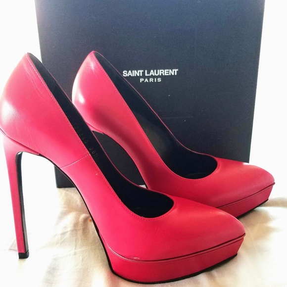 Yves Saint Laurent Shoes - Yves Saint Laurent Janis 105 Pointy Platform Pump